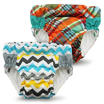 Kanga Care Lil Learnerz (2 Pack), Small, Charlie & Quinn