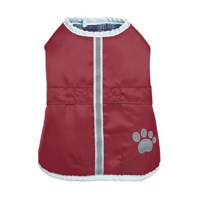 Zack and Zoey ThermaPet Nor'Easter Dog Coat - Burgundy X-Small