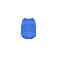 Cotton Dog Tank by Doggie Design - Nautical Blue Small
