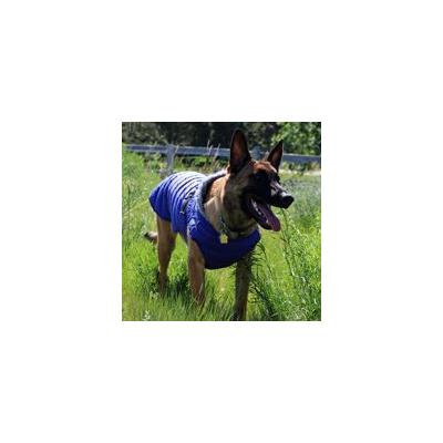 Alpine Extreme Weather Puffer Dog Coat - Navy Blue Medium