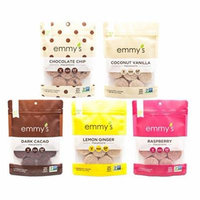 Emmy's Organic Macaroon Cookies Variety Pack 6 ounce (Pack of 5)