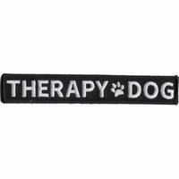 THERAPY DOG W/ PAW PRINT PATCH HOOK AND LOOP BACK VEST SERVICE COMFORT ANIMAL