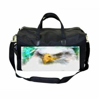 Eagle Art Large Black Duffel Style Diaper Baby Bag