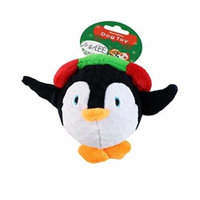 Penguin Ball Holiday Dog Toy by Midlee