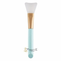 Silicone Face Mask Brush,Soft Silicone Facial Mud Mask Applicator Brush Hairless Facial Mask Applicator Tools for Applying Facial Mask, Eye Mask,Peel, Serum or DIY Needs-3 pc Blue