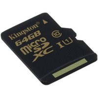 Kingston - flash memory card - 64GB - microSDXC UHS-I