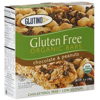 Glutino Gluten Free Chocolate & Peanuts Organic Bars