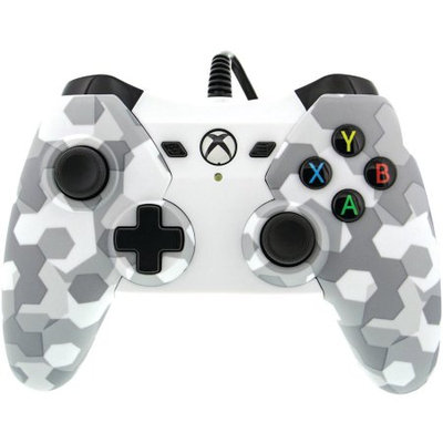 2 Pack PowerA Wired Controller for Xbox One - Arctic White Camo (1503454-01)
