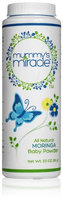 Miracle In The Green All Natural Mummy's Miracle Moringa Baby Powder Cornstarch 3.5 oz - Pack of 3
