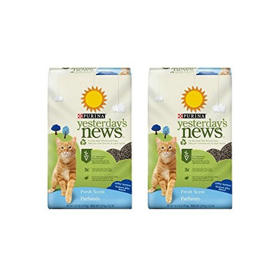 Purina Yesterday's News Fresh Scent Cat Litter - 13.2 lb. Bag (2 Pack)