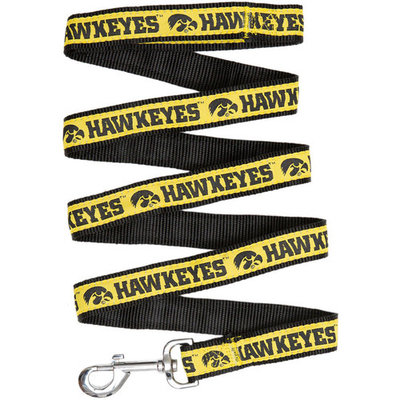 Pets First College Iowa Hawkeyes Pet Leash, Assorted Sizes