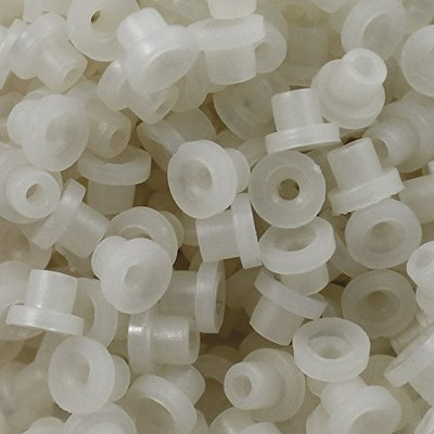 ITATOO® 200pcs Tattoo Grommets Rubber Tattoo Nipples for Tattoo Needles N201087 (White) by ITATOO