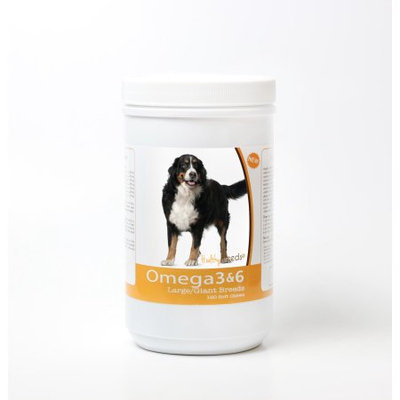Healthy Breeds 840235143086 Bernese Mountain Dog Omega 3 & 6 Soft Chews - 120 count