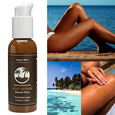 GARYOB Self Tanner - Organic and Natural Ingredients Sunless Tanning Lotion and Best Bronzer Golden Buildable Light, Medium or Dark Gradual Tan for Body and Face