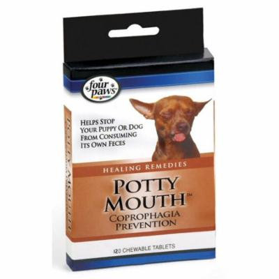 Four Paws Potty Mouth - Coprophagia Treatment 120 Tabs - Pack of 10