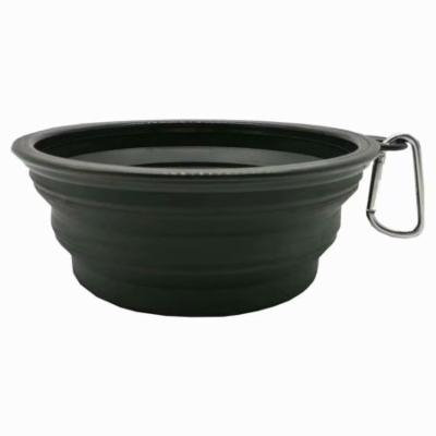 Collapsible Dog Bowl Portable Travel Bowl for Pet Cat ,BPA Free Food Grade Silicone Material Free Carabiner,1pack