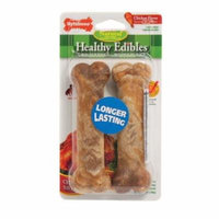 Nylabone Healthy Edibles Wholesome Dog Chews - Chicken Flavor Wolf - 5.5