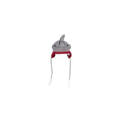 Worthy Dog Shark Dog Hat - Gray Large