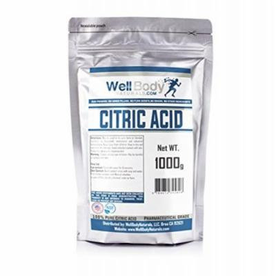 Citric Acid Powder - Fine Granular - 100% Pure Anhydrous - Pharmaceutical Grade Quality 1 Kilograms