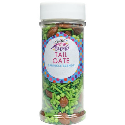 Festival Tail Gate Sprinkle Blendz, Assorted Colors, 4.9 oz. Jar
