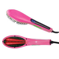 Z-Comfort Premium Straightening Brush with Infrared Light and Negative Ion Technology White