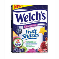 Welch's Fruit Snacks Superfruit Mix, 0.8 oz, 10 ct