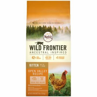 Nutro™ Wild Frontier™ Ancestral Inspired Open Valley Recipe Kitten Cat Food 5 lb. Bag