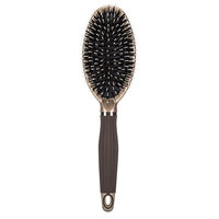 Boar Bristle Paddle Hair Brush,Detangling Brush for Straightening &Smoothing Hair,Designed for Women& Men,for Wet, Dry, Thick, Thin, Curly hair by Janrely