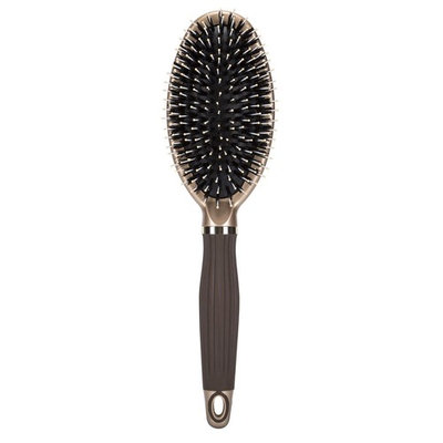 Boar Bristle Paddle Hair Brush,Detangling Brush for Straightening &Smoothing Hair,Designed for Women& Men,for Wet, Dry, Thick, Thin, Curly hair by Janrely