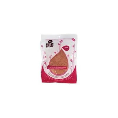 All Natural Konjac Face Sponge with Added French Pink Clay by My Konjac Sponge (pack of 3)