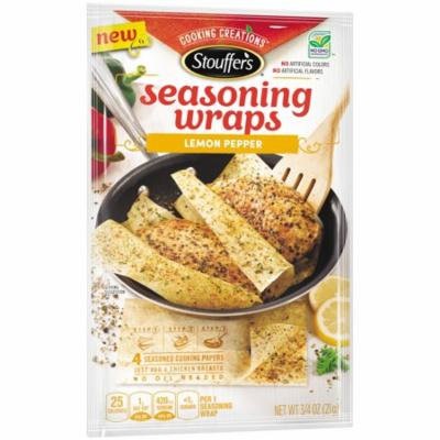 STOUFFER'S Cooking Creations Lemon Pepper Seasoning Wraps 21g Pack