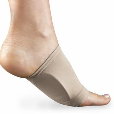 Plantar Fasciitis Silicone Arch Support Cushion Orthotics Sleeves For Foot Pain Relief-Black