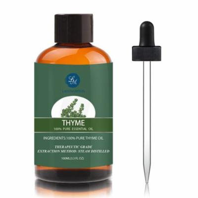 100ml Thyme Essential Oils,Pure&Natural Aromatherapy Oil For Massage And Relaxation,Premium Therapeutic Grade,Fragrance For Personal Care&Wellness
