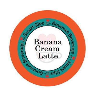 Banana Cream Latte, 48 Single Serve Cups Compatible With All Keurig K-cup Brewers