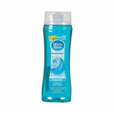2 Pack White Rain Body Wash Ocean Mist 12oz Each