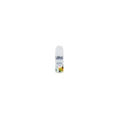 24-Hour Protection Roll On Deodorant Active Citrus & Bergamot - 2.5 fl. oz. by Lafe's (pack of 6)