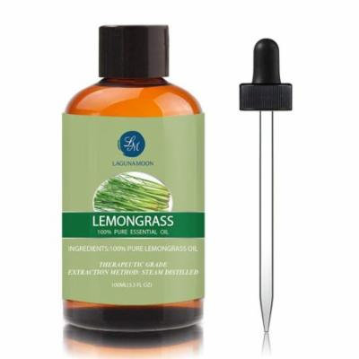 100ml Lemongrass Essential Oils,Pure&Natural Aromatherapy Oil For Massage And Relaxation,Premium Therapeutic Grade,Fragrance For Personal Care&Wellness