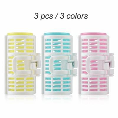 3 pcs Hair Curler Spring Clip Grip Rollers DIY Hairstyle Hair Curler Styling Tool