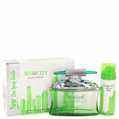 Sex In The City Kiss by Unknown - Women - Eau De Parfum Spray + Free 1.7 oz Deodorant Spray