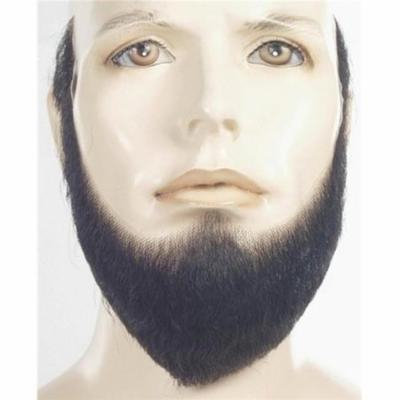 EM-33 HX4 Human Hair Full Face Beard, No.30 Medium Brown with Red