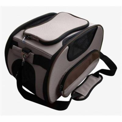 Airline Approved Sky-Max Modern Collapsible Pet Carrier, Brown - Large