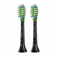 Sonicare HX9062/95 W3 Premium Sonic Brush Heads Black (2 Pack) for HX9393/90 Model