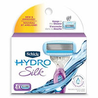5 Pack Schick Hydro Silk Razor Cartridges 4 count Each