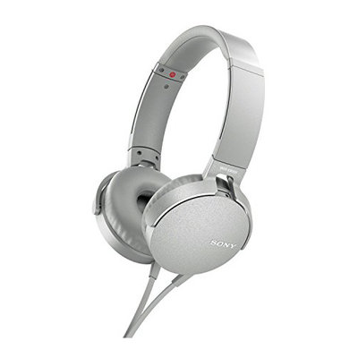 Sony MDRXB550AP/W - EXTRA BASS, On-ear, Wired Headphone - White
