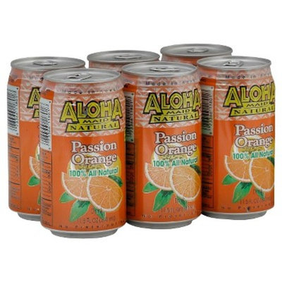 Aloha Maid Juice, Passion Orange, 11.5-Ounce (Pack of 24)