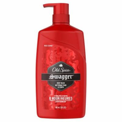 Old Spice Red Zone Swagger Scent Body Wash for Men 30 fl. oz. Bottle (Pack of 10)