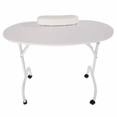 New Brand Home Use Foldable Mini Assembling Desk for Nail Manicure White