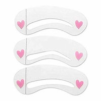 Reusable Eyebrow Stencils Shaping Template KIt -3 Pack