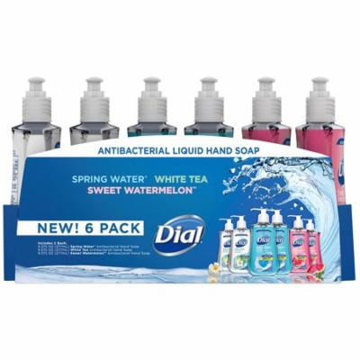 Dial Antibacterial Liquid Hand Soap, Variety Pack (9.375 oz., 6 Pack.)