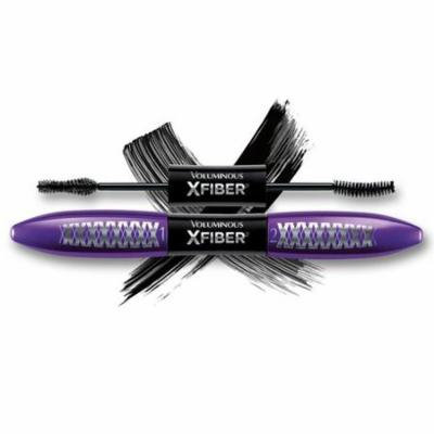 L'oreal Paris Voluminous X Fiber Mascara Blakest Black (Pack of 4)